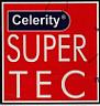 CELERITY SUPER TEC (and logo) trademark logo