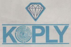 KOPLY (and logo) trademark logo
