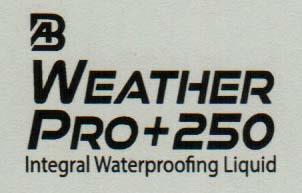 BA WEATHER PRO+250 (and logo) trademark logo