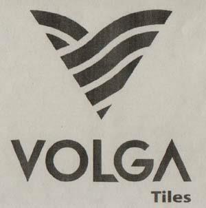VOLGA TILES (and logo) trademark logo