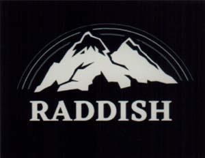 RADDISH (and logo) trademark logo