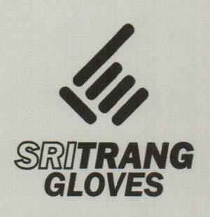 SRITRANG GLOVES (and logo) trademark logo