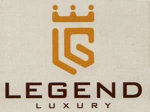 LEGEND LUXURY (and logo) trademark logo