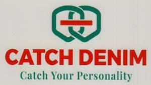 CATCH DENIM (and logo) trademark logo