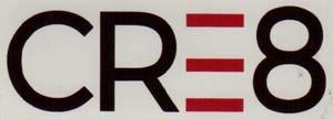 CRE8 (and logo) trademark logo