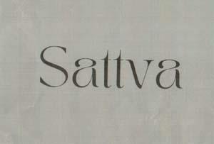 SATTVA (and logo) trademark logo