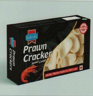 BARARI PRAWN CRACKER (and logo) trademark logo