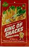 CRUNCHY TASTY SNACKS KING OF SNACKS (and logo) trademark logo