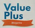 VALUE PLUS MARGARINE (and logo) trademark logo
