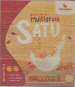 POSHILLIO MULTIGRAIN SATU (and logo) trademark logo