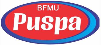 BFMU PUSPA (and logo) trademark logo