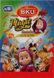 BKU MAGIC (and logo) trademark logo