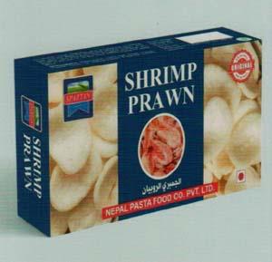 SHIRIMP PRAWN (and logo) trademark logo