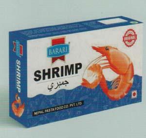 BARARI SHRIMP (and logo) trademark logo