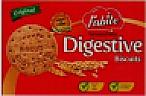 FABITE DIGESTIVE BISCUITS (and logo) trademark logo