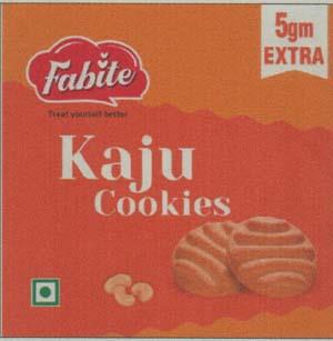 FABITE KAJU COOKIES (and logo) trademark logo