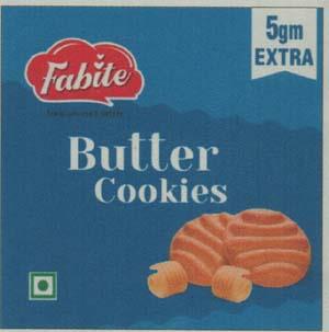 FABITE BUTTER COOKIES (and logo) trademark logo