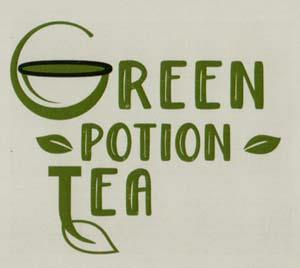 GREEN POTION TEA (and logo) trademark logo