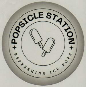 POPSICLE STATION (and logo) trademark logo