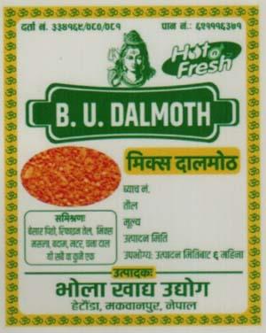 B.U. DALMOTH (and logo) trademark logo