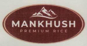 MANKHUSH PREMIUM RICE (and logo) trademark logo
