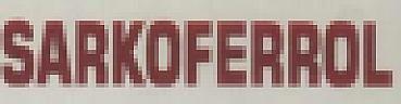 SARKOFERROL (and logo) trademark logo