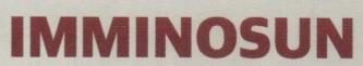 IMMINOSUN (and logo) trademark logo