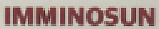 IMMINOSUN (and logo) trademark logo