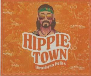 HIPPIE TOWN (and logo) trademark logo