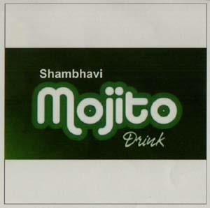 SHAMBHAVI MOJITO DRINK (and logo) trademark logo