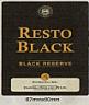 RESTO BLACK (and logo) trademark logo