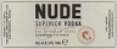 NUDE SUPERIOR VODKA (and logo) trademark logo