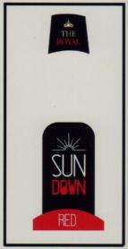 THE ROYAL SUN DOWN (and logo) trademark logo