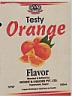 TESTY ORANGE (and logo) trademark logo