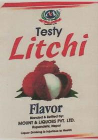 TESTY LITCHI (and logo) trademark logo