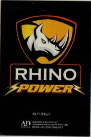 RHINO POWER (and logo) trademark logo