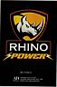 RHINO POWER (and logo) trademark logo