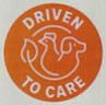 DRIVEN TO CARE (and logo) trademark logo
