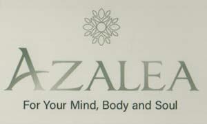 AZALEA - For Your Mind, Body and Soul (and logo) trademark logo