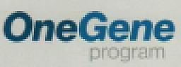 OneGene program (and logo) trademark logo