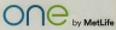 ONE BY METLIFE (and logo) trademark logo