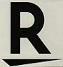 R (and logo) trademark logo