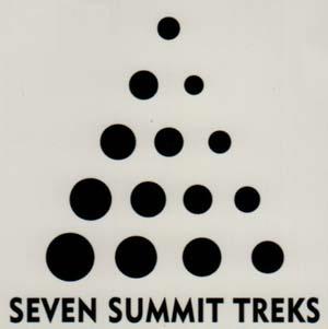 SEVEN SUMMIT TREKS (and logo) trademark logo