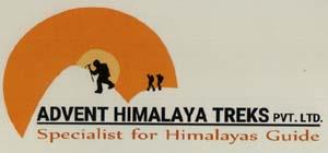 ADVENT HIMALAYA TREKS PVT. LTD. (and logo) trademark logo