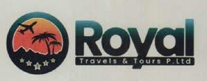 ROYAL TRAVELS & TOURS P. LTD. (and logo) trademark logo