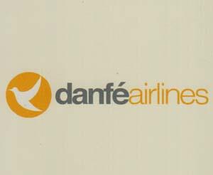 DANFE AIRLINES (and logo) trademark logo