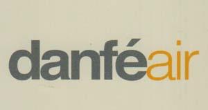 DANFE AIR (and logo) trademark logo