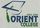 ORIENT COLLEGE (and logo) trademark logo
