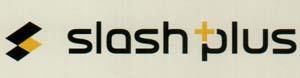 SLASH PLUS (and logo) trademark logo