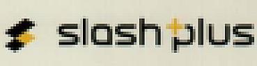 SLASH PLUS (and logo) trademark logo